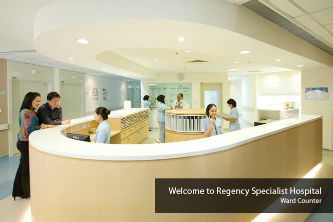 Ward Counter Regency Specialist Hospital